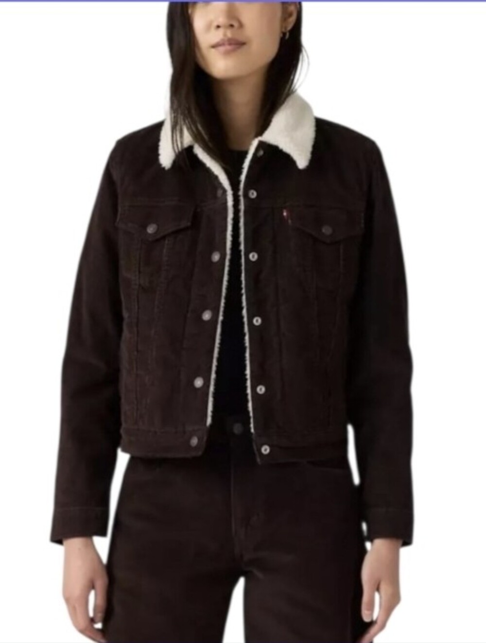 Levis Original Sherpa Trucker Jacket Size S